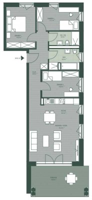 Attraktive 4-Zimmer Wohnung in Korntal