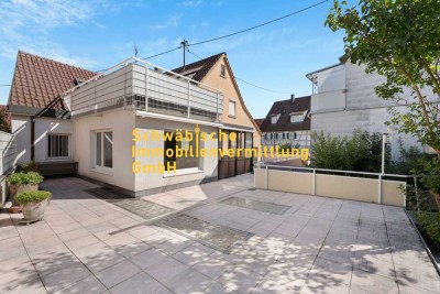Wohn- & Geschäftshaus, LEERSTAND, Garten, große Terrasse, Garagen, starkes Entwicklungspotenzial