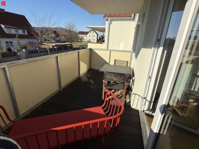 Moderne 3-Zimmerwohnung mit sonnigem Westbalkon!!