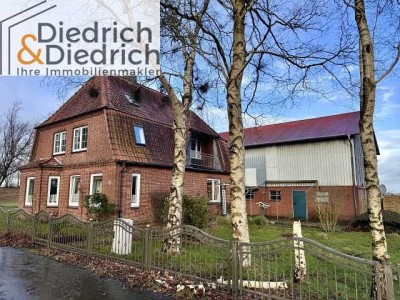 Ihr neues Zuhause: Bauernhaus mit 2 Wohnungen und Scheune, Platz für die ganze Familie in Schalkholz