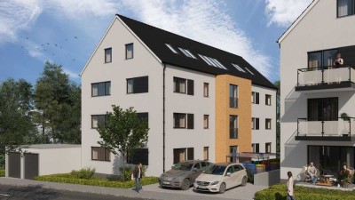 Zentrale Lage!!! 2,5 Zimmer-Wohnung KfW40 QNG - mit behaglichem Balkon