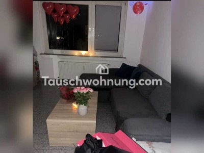 Tauschwohnung: 1 Zimmer Wohnung gegen 3 Zimmer Wohnung
