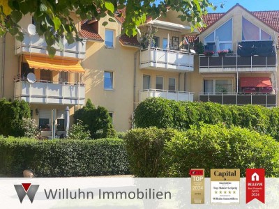 3-Zimmer-Wohnung mit zusätzlichem Homeoffice-Büro, 2 Balkonen, Außenstellplatz und Fernwärme