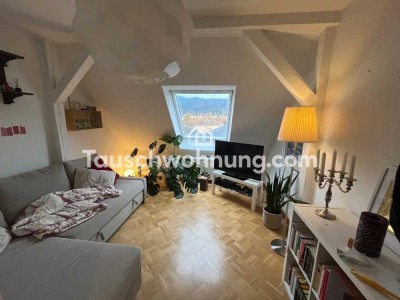 Tauschwohnung: Süße Altbau-Wohnung (Maisonette) mit tollem Blick