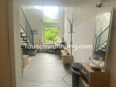 Tauschwohnung: Feine möblierte Maisonette Wohnung (1,5 Zimmer) in Aachen