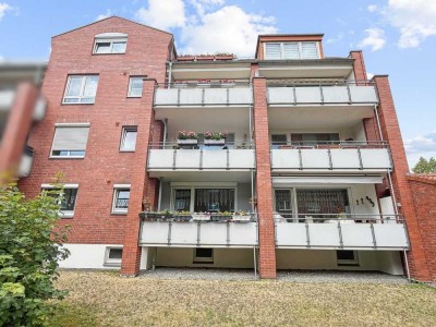 Schöne Erdgeschosswohnung mit Loggia und Außenstellplatz im Herzen von Garbsen - Mitte