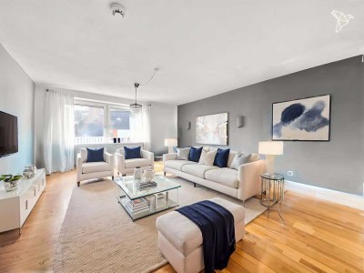 RUHIG UND ZENTRAL IN WIESBADEN �️ Charmante Etagenwohnung mit Einbauküche & Balkon!