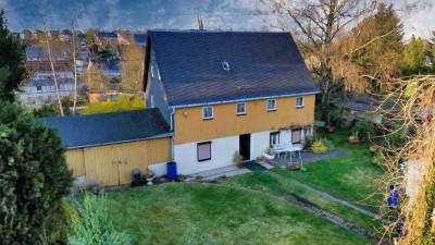 Niederwürschnitz -  Einfamilienhaus mit  großem Grundstück  – vielfältige Nutzungsmöglichkeiten