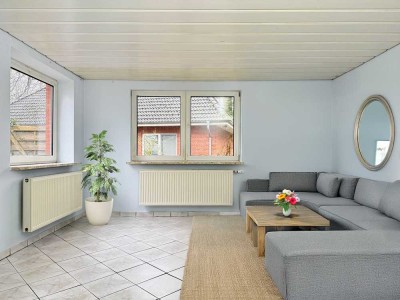 3-Zimmer-Erdgeschosswohnung mit Terrasse und Gartennutzung