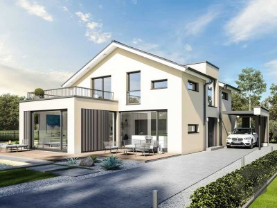 Villa mit modernster Architektur inkl. Grundstück zum Bestpreis! - Baupartner gesucht