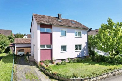 Flexibel nutzbares Raumwunder mit Garten und Doppelgarage