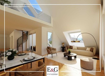 Komfortables Wohnen über zwei Etagen – Lichtdurchflutete 4-Zimmer-Maisonette!