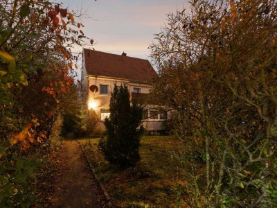 Vermietetes Einfamilienhaus mit Garten und Garage in beliebter Lage von Crailsheim