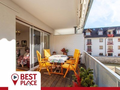 RESERVIERT: Sonnig helle 3-Zimmerwohnung nahe Zentrum mit großer Terrasse