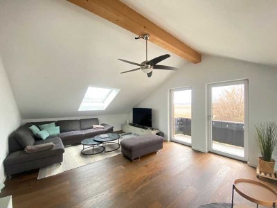 schöne 2,5-3,5 Zimmer DG Maisonettewhg. mit 2 Balkonen in bevorzugter Lage von Oberhaching