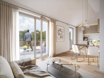 HOCHWERTIG UND MODERN WOHNEN IN LANGENZERSDORF: FAMILIENWOHNUNG MIT TOLLER INFRASTRUKTUR UND VERKEHRSANBINDUNG IN GROSSARTIGER ZENTRUMSLAGE