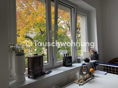 Tauschwohnung: � Ruhige 3 Zimmer-Wohnung mit Balkon gegen 1-2 Raum-Wohnung