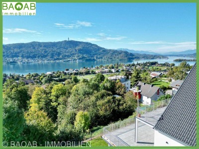 BARRIEREFREIE ETAGENWOHNUNG MIT WÖRTHERSEEBLICK | SONNIGE PANORAMA-TERRASSE | TOP LAGE &amp; INVESTITION