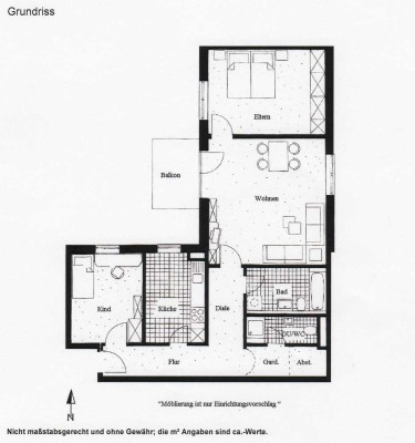 3-Zimmer-Wohnung vom Eigentümer genutzt im 2. Quartal 2025 verfügbar