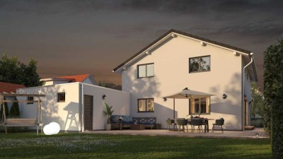 Ruhig * Sonnig * Familienfreundlich! Projektiertes, schlüsselfertiges KFW-40 Effizienzhaus!