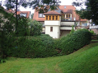 Michelstadt: Innenstadtkern 5,5 Zimmer DG Wohnung mit Blick in den Park