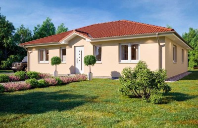 Wohnen auf einer Ebene - Winkelbungalow Vivaldi 140 in Fredersdorf-Nord