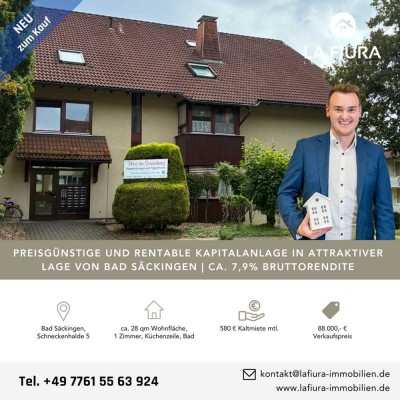 Ihre preisgünstige und rentable Kapitalanlage in attraktiver Lage von Bad Säckingen