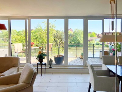Großzügige helle Wohnung am Mühlenteich in Wedel