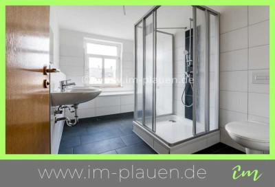 Erstbezug nach Sanierung- 4 Raum- großzügiges DG mit Balkon - Dusche + Badewanne - Plauen-Haselbrunn