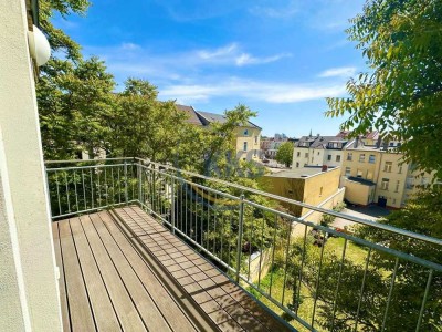 Großzügige 4-Raum-Etagenwohnung im ruhigen Hinterhaus