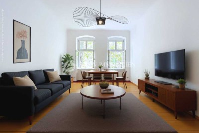 Ruhige moderne 2-Zimmer-Altbauwohnung in beliebter Lage Berlin-Friedrichshain