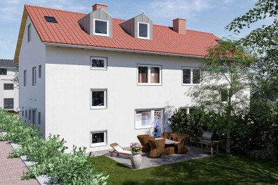 Kernsanierte Doppelhaushälfte mit großen Garten