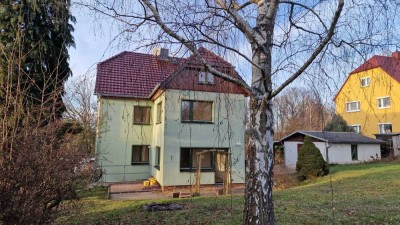 Idyllisch gelegenes Einfamilienhaus mit Garten und guter Anbindung nach Dresden und Pirna
