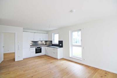 Wunderbare Terrassenwohnung mit großer Süd-Terrasse: eleganter Erstbezug mit allen Extras!