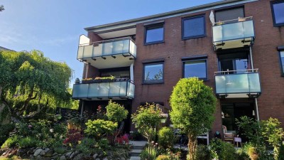 Großzügige, helle 4 Zimmer-Wohnung in Oststeinbek, 93 m² + TG-Stellplatz - zentrale ruhige Lage