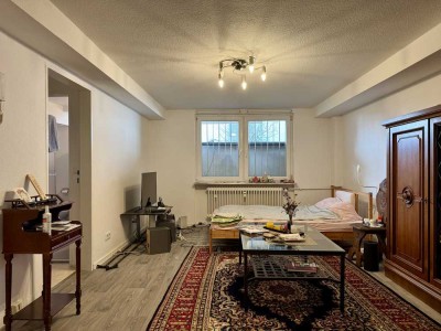 Einzimmer-Souterrain-Apartment in Oberursel-Weißkirchen | 5 min zur U-Bahn U3