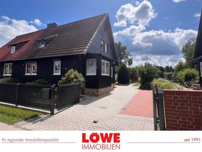 Doppelhaushälfte in der beliebten „Holzhaussiedlung Ludwigsfelde“