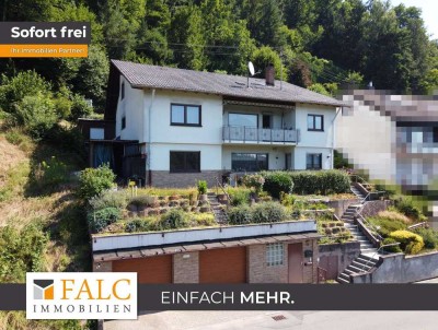 Freistehendes Einfamilienhaus mit Einliegerwohnung in Neckargerach