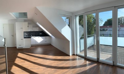 Schicke Dachgeschoß-Wohnung in Traumlage, 75m2