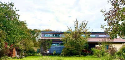 Traumhaftes Architektenhaus bei Malchin - Wohnen, Arbeiten & Entspannen im Einklang mit der Natur