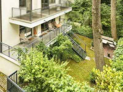 Traumhaft wohnen mit herrlichen Garten -Herzogpark-