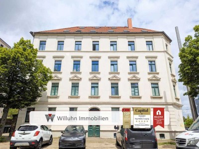 Denkmalgeschützte Maisonette im Dachgeschoss | 2 Zimmer + separate Küche | Tageslichtbad