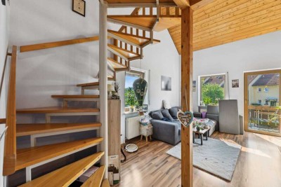 2-Zi.-Maisonette mit Balkon, Carport & Top-Renditepotenzial