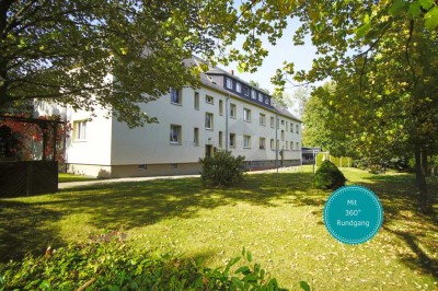 !! Wohnen am Küchwald !! Gemütliche 2 Raum DG-Whg. mit Tageslichtbad im Grünen