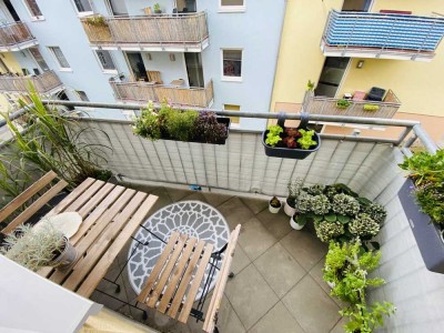 Moderne 2 Raumwohnung mit Balkon und Aufzug - Tiefgarage