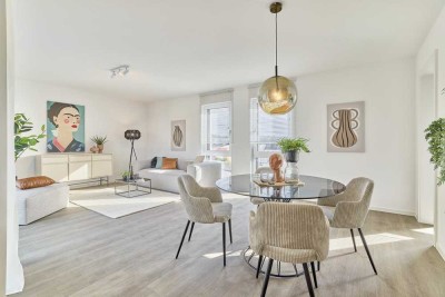 Moderne 3-Zimmer-Wohnung als Musterwohnung