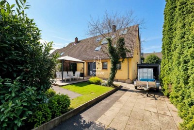 Familienfreundliche Doppelhaushälfte mit Terrasse, Garten und abschließbarer Garage