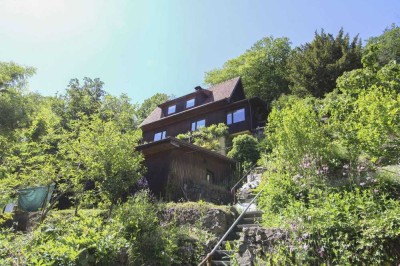 Gemütliches Einfamilienhaus auf weitläufigem Hanggrundstück in naturnaher Lage von Dresden-Rockau