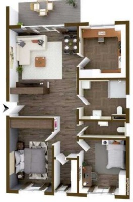 Attraktive 3-Zimmer-Wohnung in Lahr/Schwarzwald fertiggestell ende 2023