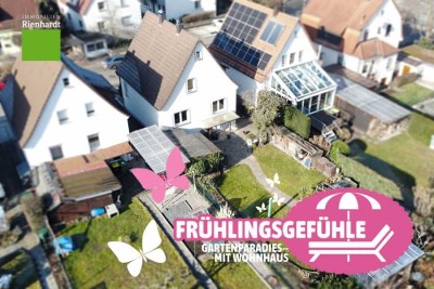 Gartenparadies! Vollständig modernisiertes Einfamilienhaus in Ludwigsburg